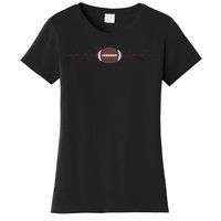 American Football Heartbeat Women's T-Shirt