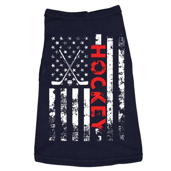 American Flag Hockey Apparel Hockey Doggie Tank