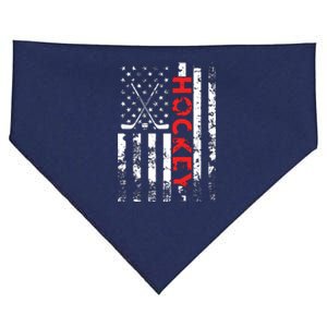 American Flag Hockey Apparel Hockey USA-Made Doggie Bandana