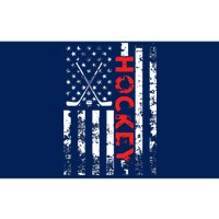 American Flag Hockey Apparel Hockey Bumper Sticker