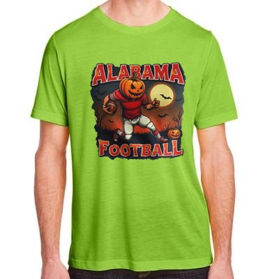 Alabama Football Halloween Pumpkin Player Spooky Alabama Adult ChromaSoft Performance T-Shirt