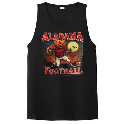 Alabama Football Halloween Pumpkin Player Spooky Alabama PosiCharge Competitor Tank