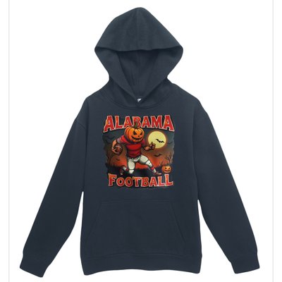 Alabama Football Halloween Pumpkin Player Spooky Alabama Urban Pullover Hoodie