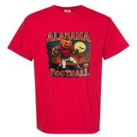 Alabama Football Halloween Pumpkin Player Spooky Alabama Garment-Dyed Heavyweight T-Shirt