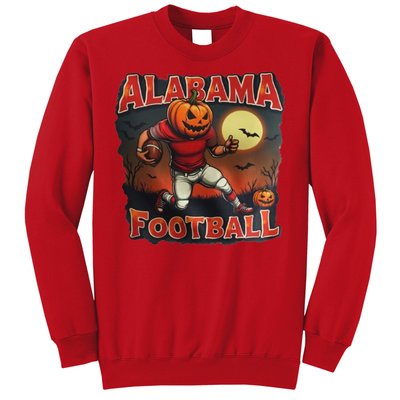 Alabama Football Halloween Pumpkin Player Spooky Alabama Sweatshirt