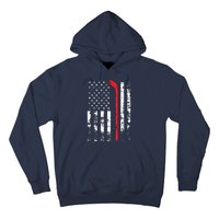 American Flag Hockey USA Patriotic Gift Hoodie