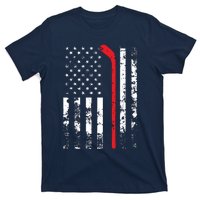 American Flag Hockey USA Patriotic Gift T-Shirt