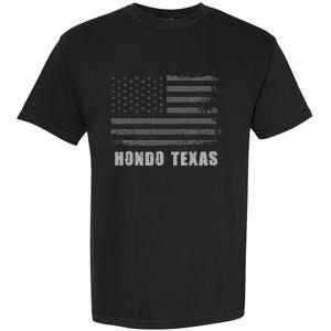 American Flag Hondo Texas Usa Patriotic Souvenir Garment-Dyed Heavyweight T-Shirt