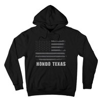 American Flag Hondo Texas Usa Patriotic Souvenir Hoodie