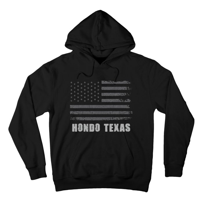 American Flag Hondo Texas Usa Patriotic Souvenir Hoodie