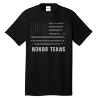 American Flag Hondo Texas Usa Patriotic Souvenir Tall T-Shirt