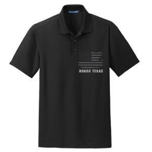 American Flag Hondo Texas Usa Patriotic Souvenir Dry Zone Grid Polo