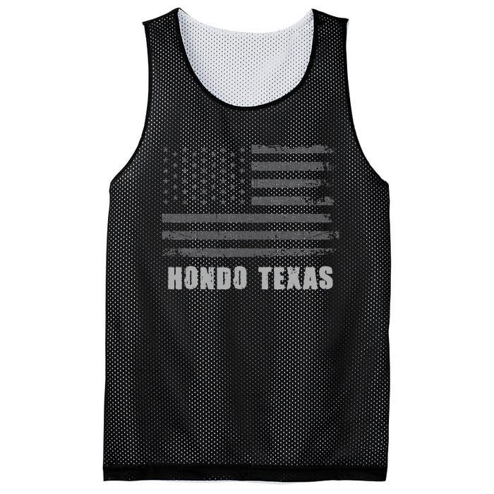 American Flag Hondo Texas Usa Patriotic Souvenir Mesh Reversible Basketball Jersey Tank