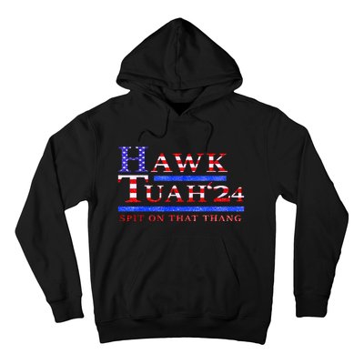 American Flag Hawk Tush Spit On That Thang Parody Gift Hoodie