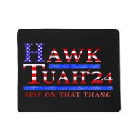 American Flag Hawk Tush Spit On That Thang Parody Gift Mousepad