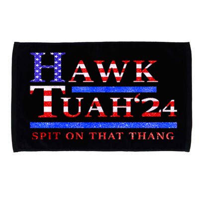 American Flag Hawk Tush Spit On That Thang Parody Gift Microfiber Hand Towel