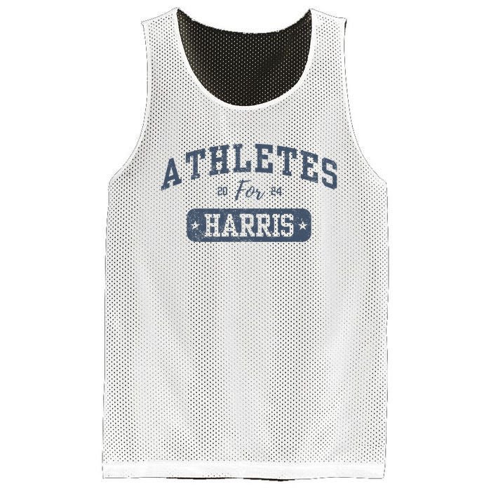 Athletes For Harris 2024 Kamala Harris Walz Waltz 2024 Mesh Reversible Basketball Jersey Tank