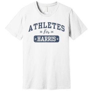 Athletes For Harris 2024 Kamala Harris Walz Waltz 2024 Premium T-Shirt