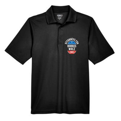 Attorneys For Harris Walz 2024 Men's Origin Performance Pique Polo