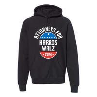 Attorneys For Harris Walz 2024 Premium Hoodie