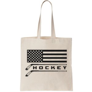 American Flag Hockey Apparel Hockey Tote Bag