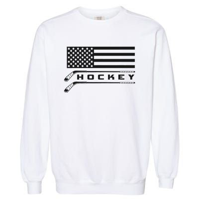 American Flag Hockey Apparel Hockey Garment-Dyed Sweatshirt