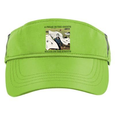 A Freak In The Sheets Killer On The Streets Halloween Adult Drive Performance Visor