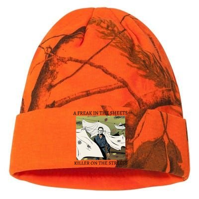 A Freak In The Sheets Killer On The Streets Halloween Kati Licensed 12" Camo Beanie