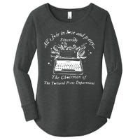 AllS Fair In Love & Poetry Funny Valentines Day Women's Perfect Tri Tunic Long Sleeve Shirt