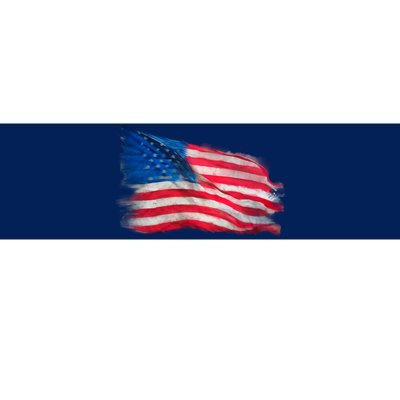 American Flag Independence Day Bumper Sticker