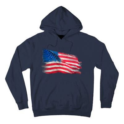 American Flag Independence Day Tall Hoodie