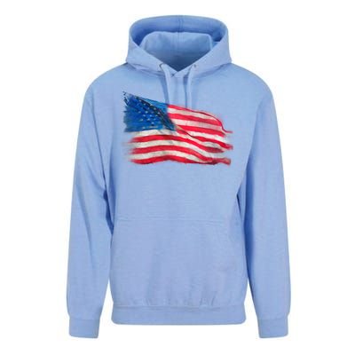 American Flag Independence Day Unisex Surf Hoodie