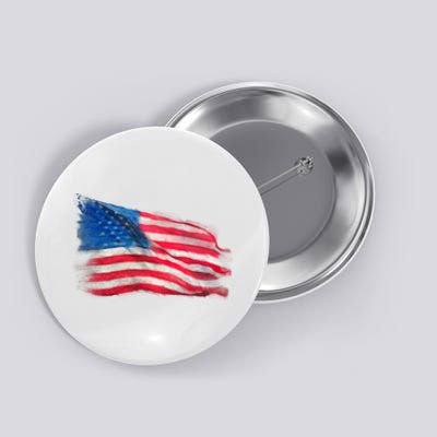 American Flag Independence Day Button