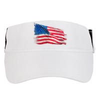 American Flag Independence Day Adult Drive Performance Visor