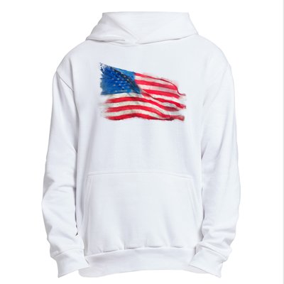 American Flag Independence Day Urban Pullover Hoodie