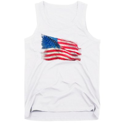 American Flag Independence Day Tank Top