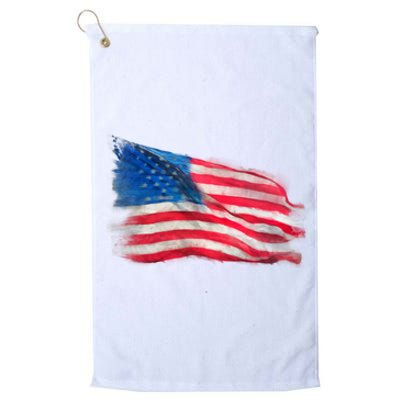 American Flag Independence Day Platinum Collection Golf Towel