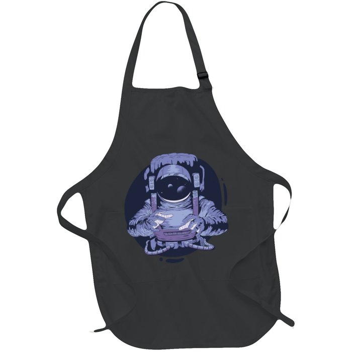 Astronaut Floating In Space Apron