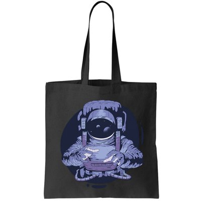 Astronaut Floating In Space Bag