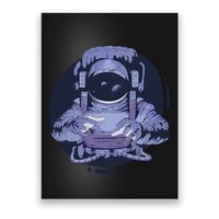 Astronaut Floating In Space Poster