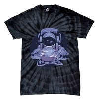 Astronaut Floating In Space Tie-Dye T-Shirt