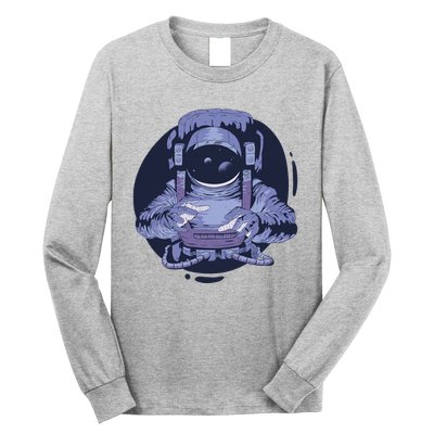 Astronaut Floating In Space Long Sleeve Shirt