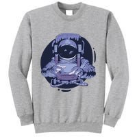 Astronaut Floating In Space Sweatshirt