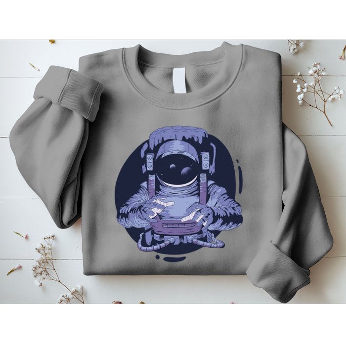 Astronaut Floating In Space Sweatshirt