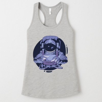 Astronaut Floating In Space Womens Tank Top