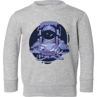 Astronaut Floating In Space Toddler Sweatshirt