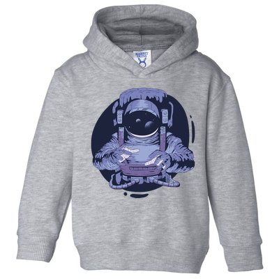 Astronaut Floating In Space Toddler Hoodie