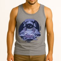 Astronaut Floating In Space Tank Top