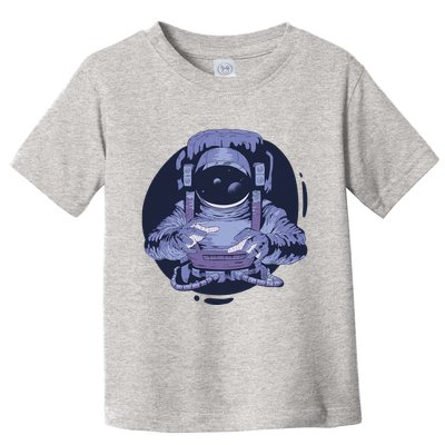 Astronaut Floating In Space Toddler T-Shirt