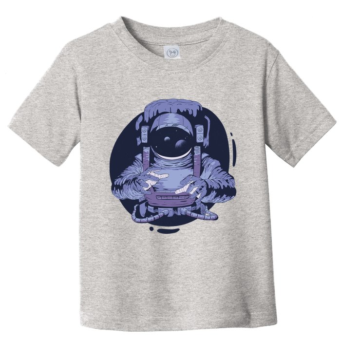 Astronaut Floating In Space Toddler T-Shirt